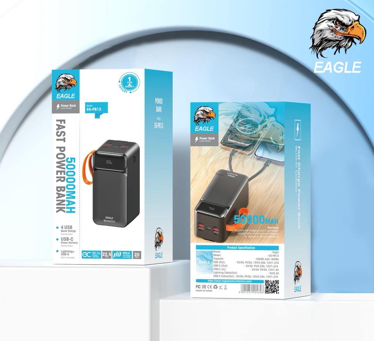 Fast Power Bank 50000 MAH