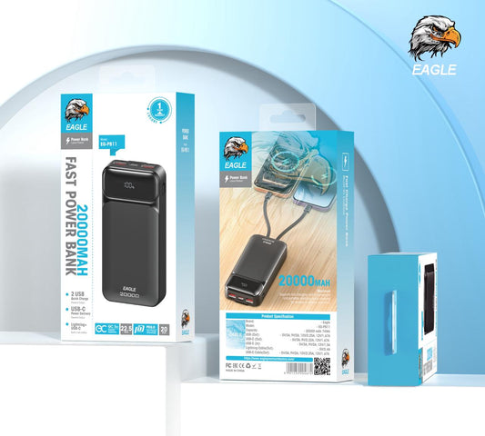 Fast Power Bank 20000 MAH