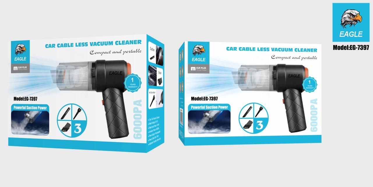 Car Cable Less Vacuum Cleaner